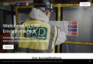 SXD Environmental- Asbestos Removal company in Essex - SXD Environmental is a private HSE-licensed asbestos removal company with several years of experience in the safe encapsulation and removal of asbestos-based materials, as well as licensed disposal and environmental cleaning.