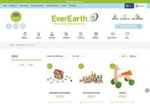 Best Online Toys Shop in Germany - EverEarth - Playing with wooden toys is an enjoyable means of training your kids the importance of environment. At a very young age, they will get to know how important it is to save our mother nature. 

With the main motto to make our contribution to a greener environment and to create special memories, EverEarth has brought you eco-friendly toys from 1 year to 3 years and up. Toys from birth is also available at EverEarth online toys shop.