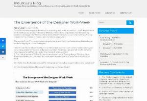 The Emergence of the Designer Work-Week - IndusGuru launched an Insta-Survey to explore the choices of the current workforce generation which confirms that people not only in the U.S but also in India prefer a Hybrid workspace of office & Home to the Fluid option of Working from Anywhere.