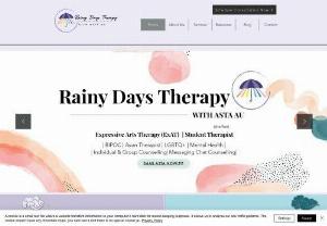 Rainy Days Therapy - Rainy Days Therapy is run by Asta Au,  an Expressive Arts Therapist and student psychotherapist,  working within a trauma-informed,  inclusive,  culturally aware and LGBTQ+ positive framework.