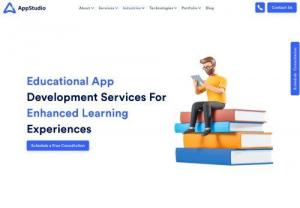 Education Software Development Company - Looking for educational app development solutions? Appstudio offers Advanced Education software Development and online eLearning application development services for academic institutions.