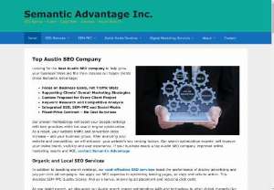 Semantic Advantage Inc - Austin SEO company