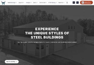Viking Steel Structures- Metal Carports, Garages, Barns, Shed - Viking Steel Structures- One stop destination for top-quality carports, garages, barns, RV covers, sheds & other metal buildings with 20 years of warranty.
