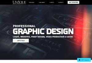 Unique Designs - A full service graphic design agency to grow your Unique brand in Alaska. We provide graphic design services, logo design, website design, e-commerce solutions, video & commercial production and much more. You need it, Unique It.