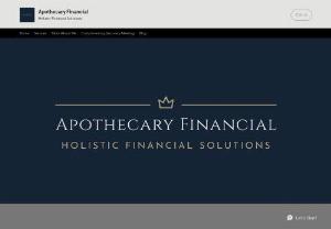 Apothecary Financial - Customized financial consulting, counseling and coaching for individuals and small businesses. financial coach, financial advice, financial advisor, financial literacy, cash flow analysis