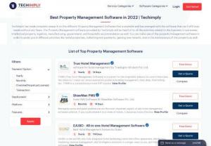 How to make more effective your property management software by doing less - Property management software have been become an essential tools in the management of properties and related facilities. In this paper,  criteria for the comparative evaluation of property management software packages are developed and the various software packages available which is evaluated against these criteria. Recommendations are always made as an appropriateness of the various software packages to the needs of the user.