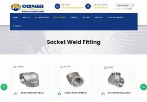 Socket Weld Coupling Manufacturers in Mumbai - Omaa Metal Sources, We are manufactuer of Stainless Steel Socket weld 90 degree elbow which is used in different affiliations applications like substance managing, oil treatment work environments, petrochemical and various endeavors. ANSI B16.11 Forged Socket Weld 90� Elbows to join line to fittings and valves or to various pieces of line, filet-type seal welds be used. Affiliation Weld Fittings 90 Degree Pipe Elbow add pressure incidents to the structure due to impact, pulverizing and...