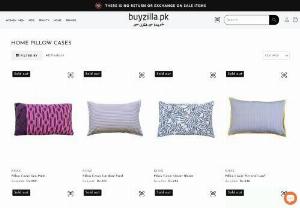 Home Pillow Cases - Home & Living - BuyZilla.pk - Explore our latest collection of home pillowcases with sales up to 70% OFF at BuyZilla.pk. Shop now!