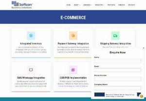 Softcon Business Solutions - E-Commerce - Softcon Business Solutions was established in 1996, giving software solutions for various verticals. Today, Softcon is the fastest growing retail software company and has developed two products specially for Retail and Apparel Manufacturing Verticals. We are featured as one of�