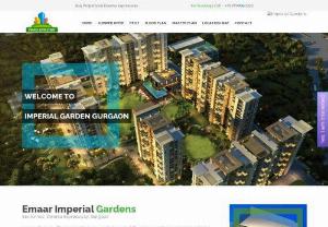 Emaar Imperial Garden Sector 102 Gurgaon - Floor Plan, Price, Master Plan - The residential project Emaar Imperial Garden Located at Sector 102 Gurgaon. its offers 3 BHK apartments with modernized features like AC & Modular Kitchen, Total privacy, Garden Facing, Colourful & continuous landscaping, efficient use of space and much more.