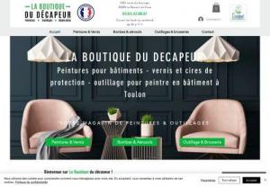 The stripper's shop - Your paint store in Toulon in the Var. Rust-Oleum paints to paint your furniture, sprays and spray cans for various object decorations. Tools and brushes to paint your interior walls. Veia and HB paints