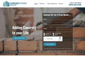 Cornerstone Masonry - Masonry and stone works go back thousands of years, resulting in majestic creations like the pyramids of Egypt and the Great Wall of China. Many European cathedrals would not be here today without masonry, nor would the Pantheon.