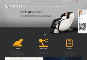Massage Chair Manufacturers - KOSEI is a professional China massage chairManufacturers and Chinamassage chairsuppliers. Our factory which manufactures 3D massage chair, 4D massage chair and electric shampoo chair. We are owning an excellent design team with advanced ideas, using top engineering minds to carefully craft breakthrough products that can meet market needs. More than 150 experienced employees to ensure the high-quality production.