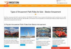 Amusement Park Rides for Sale - Different types of new amusement park rides for sale.