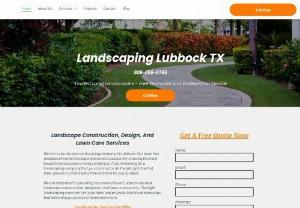 Lubbock Landscapers - Landscape design, construction, and lawn care company in Lubbock TX. Free consultation and highly experienced contractors ready to take on any size landscaping job.