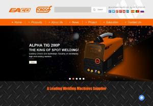 China Welding Machine/China Welder - Eaco - Eaco is a family-owned welding machine manufacturer that has specialized in crafting customized services and products for more than 30 years. Situated in Guangzhou, China.