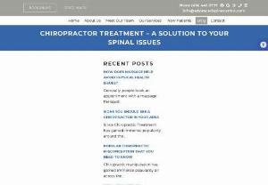 Chiropractor Treatment - A Solution to Your Spinal Issues - Lower back pain is one of the most common issues that most individuals face in their daily lifestyle.It is common in those who work desk jobs or those with physical duties.