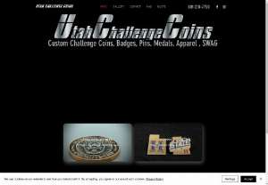 Utah Challenge Coins - Utah Challenge Coins specializes in the creation of custom challenge coins, badges, lapel pins, medals, apparel, promotional products and so much more!