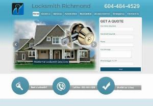 Locksmith Richmond - Locksmith Richmond offers fast, reliable locksmith solutions for any type of service you need. We have staff who are happy to help and sufficiently experienced in resolving lock issues and upgrading to high security locks. We aim to give you peace of mind by securing your property completely.