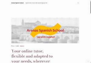 Arenas Spanish School: Learn Spanish Online and In-Person - Arenas Spanish School in Prague, Czech Republic, offers Spanish language lessons in-person and online, available 24/7 with native teachers.