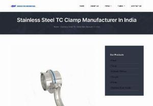 Stainless Steel TC Clamp Manufacture - We at Sachiya Steel International believe to provide genuine and accurate price of ( Stainless Steel TC Clamp ) Stainless Steel Tri Clover Clamp Fittings to all the customers worldwide. Keeping track with leading-edge market expansion, we are constantly involved in manufacturing and supplying a wide spread range of Stainless Steel Tri Clover Clamp. We are an acclaimed name engaged in offering our precious clients a superior quality range of Stainless Steel Tri Clover Clamp Fittings.