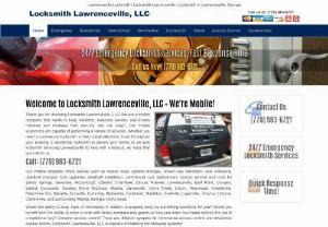 Locksmith Lawrenceville, LLC - Give us a call today and let us help you to make your property more secure. We're open 24/7! Call now!