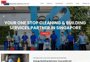 Anergy Building Services Pte Ltd - Anergy is a professional cleaning and building services partner for industrial, condominiums and commercial complexes & offices in Singapore. Our well-trained and experienced cleaning services teams are equipped with the knowledge and skills to ensure and enhance the cleanliness of properties under our care. Do you require a contract cleaning service today? Contact us now!