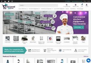 Buy Commercial Kitchen Equipments - An online store for high-quality commercial kitchen equipment where restaurateurs can find everything their business needs to function at its best.