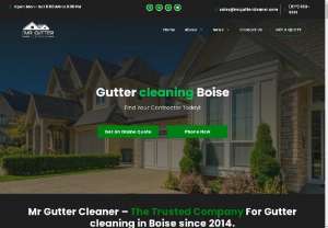 Mr Gutter Cleaner Boise - About Mr. Gutter Cleaner Boise

Mr. Gutter Cleaner is the # 1 gutter cleanup business working in Boise, ID. We've been a part of the industry ever since 2001 - caring for lots of residences similar to yours. Click or call (208) 204-5181 our counted on specialist group for full service gutter and downspout clean-up that is actually rapid and also affordable today.