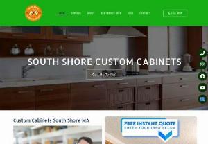 South Shore Custom Cabinets - South Shore Custom Cabinets is headquartered in Quincy, MA and serves the entire South Shore of Massachusetts. We design, install, and build all types of custom cabinetry and woodwork projects. Our professional team is available to help with your residential or commercial project.