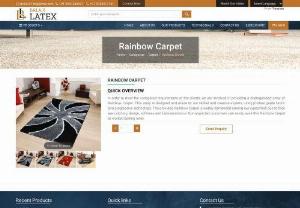 Best Rainbow Carpet wholesale suppliers in Panipat, Haryana - In order to meet the variegated requirements of the clients, we are involved in providing a distinguished array of Rainbow Carpet. This array is designed and made by our skilled and creative experts, using pristine grade fabric and progressive technology. The provided Rainbow Carpet is widely demanded among our customers due to their eye-catching design, softness and fade resistance. Our respected customers can easily avail this Rainbow Carpet at market leading rates.
