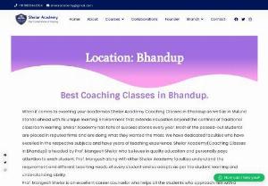 Best Coaching Class in Bhandup, Mumbai - When it comes to excelling your academics Shelar Academy Coaching Classes in Bhandup as well as in Mulund stands ahead with its unique learning environment that extends education beyond the confines of traditional classroom learning.