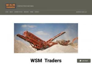 WSM TRADERS LIMITED - Wholesale of mining, construction and civil engineering machinery