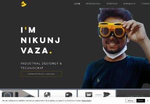 Nikunj Vaza, Portfolio - A multidisciplinary designer who focuses on developing functional and intuitive forms by choosing minimalistic approach.