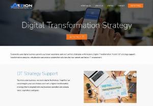Digital Transformation Solution Strategy - Aezion Inc. - Aezion provides Digital Transformation Toolkit, DT strategy support, transformative analytics, virtualization, and process automation solutions for your current and future IT environment.
