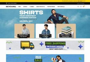 Beyoung Best from Other Online Stores in Delhi - Beyoung is one of the Online Shopping in Delhi providing premium quality products at affordable prices. Here At Beyoung you can explore a variety of options includes t-shirts, shirts, boxers, etc. So, choose Beyoung as your online shopping site in Delhi for a cool experience in Clothing.
* COD 
* Free Shipping 
 *Quality Assured