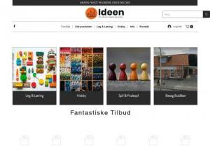 Ideen - The idea has everything in toys, hobbies, yarn and knitting. Huge selection of unique and fun toys for kids of all ages. Always cheap prices on toys, hobbies, yarn and knitwear.