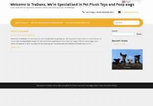 TraDaxx Eco-friendly Pet Supplies - We wholesale environment-friendly pet products like biodegradable poop bags, compostable feeding bowls, drinking bowls, wooden cat scratchers, etc. 
We go green at TraDaxx