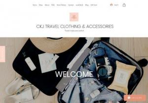 CKJ Travel Clothing - CJK Travel Clothing & Accessories was founded by a single traveling mom who wanted to express her love for travel through fashion. Being cute and trendy while staying comfortable for the road. Our store offers a nice collection of goods at affordable prices, and our customer service is simply unmatched. What are you waiting for? Start shopping online today and find out more about what makes us so special.