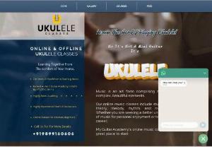 Ukulele Classes - Online Ukulele classes
Learn To Play Ukulele Online In Just few Weeks
Best Online Ukulele classes