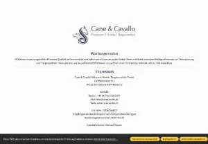 Screenshot of Cane & Cavallo GmbH: Riding and Dog Sport Shop