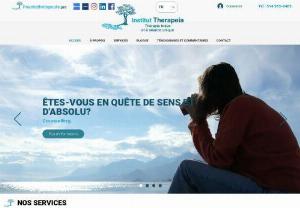 Institut Therape�a - Psychotherapy in Montreal with Charbel Ibrahim and the Therape�a Institute offers individual psychotherapy, couples therapy, family therapy, coaching, NLP therapy, Ericksonian and humanist hypnosis and mBraining. Consultations are online. Unique and solution-oriented sessions. All with a global approach.