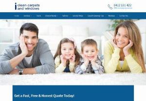 I Clean Carpets & Windows - I Clean Carpets & Windows has established an exceptional reputation for professional carpet cleaning services in the city and greater Adelaide region. If you are searching for carpet cleaner Adelaide, then you've found the right business. Established in 1993, we are a family owned and run business. As a result, we pride ourselves on a job well done and exceptional customer care. We only use the best equipment and carpet cleaning methods to ensure a fantastic result every time!