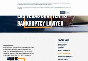 Chapter 13 Bankruptcy Legal Aid - If you're going through chapter 13 bankruptcy in Las Vegas then you need to call the attorney at Vohwinkel Law now!