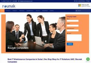 Rounak Computers LLC - Operating out of its office in Dubai, Rounak Computers LLC provides business in the UAE with excellent cloud computing services.