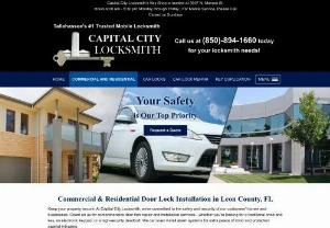 alarm maintenance tallahassee - In Leon County, if you are searching for the best auto locksmith services provider then contact Capital City Locksmith. To find out more visit our site.