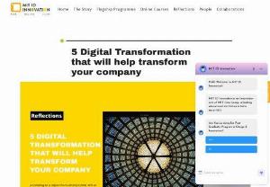 5 Digital Transformation That Will Help Transform Your Company - Here are 5 Digital Transformation that will help you transform your company.