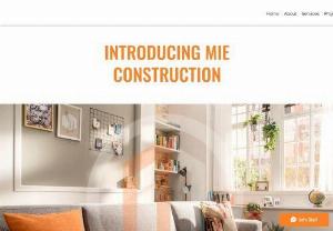 MIE Construction - MIE Construction are a bespoke residential and commercial contractor based in Redditch and the midlands, the specialize in alterations, renovations and extension works. Doing internal and external jobs as well as Architecture and interior design services. They are reliable , local, and experienced .
