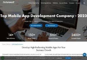 Mobile App Development - Looking for an experienced mobile app development company? Fortunesoft is the best mobile app development for your project. Our developers provide a full range of services and create outstanding smartphone applications for any field.