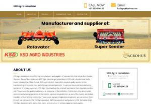 KSD Agro Industries - KSD Agro Industries is a renowned company known primarily for the sale of agriculture rotavator kits and equipment. KSD Agro Industries is an agriculture firm based in Dhuri, Punjab, and was established in 1991. They have efficient manpower to deal with any kind of agriculture products.